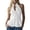 White, variant on Noric Women's Halter Neck Ruffle Top V Neck Sleeveless Button Down Front Tiered Tank Top Summer Casual Blouse Trendy 2026