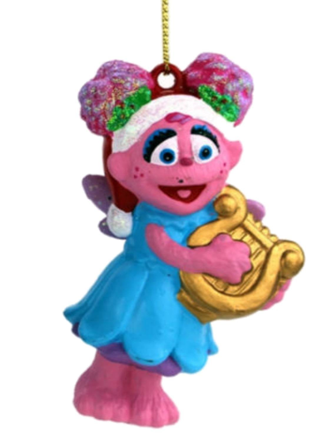 Sesame Street Pink Abby Cadabby Christmas Tree Ornament, Collectible