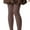 Khaki, variant on KAUOD Girls Thermal Tights School Dress Opaque Pantyhose Footed Leggings Kids Fleece Slim Full Length Stretchy Tights Pants