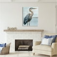 thumbnail image 2 of Stupell Industries Coastal Heron Portrait Animals & Insects Painting Gallery Wrapped Canvas Print Wall Art, 30 x 40, 2 of 7
