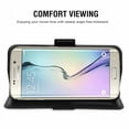thumbnail image 3 of Cover for Huawei P20pro Cover, Mobile Phone Cover Compatible with Huawei P20 +, Mobile Phone Case Protective Cover Bag Case Fabric And Pu Leather with Credit Card Holder, Black, 3 of 6