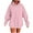 Pink, variant on SHE IS Fall Winter Sweatshirts for Women 3xl Womens Hoodies Pullover Trendy Pullover Sweatshirts for Women with Zipper Plus Size Tops for Women 3x My Orders Placed