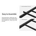 thumbnail image 6 of Jopath Queen Size Metal Bed Frame, Platform Bed with Headboard Structurally Stable Under Bed Storage for Teens Adults Black, 6 of 7