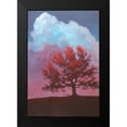 thumbnail image 2 of Gagnon, Tim 17x24 Black Modern Framed Museum Art Print Titled - Red Tree, 2 of 5