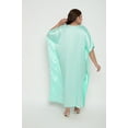 thumbnail image 5 of Oussum Plus Size Embroidered Kaftan Dresses for Women Long Solid Caftan Dress, 5 of 8