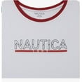 thumbnail image 3 of Nautica Women's Casual Crew Neck Short Sleeve T-Shirt, White, XXL, 3 of 4