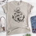 thumbnail image 2 of The Ocean Made Me Salty T-shirt, Unisex Women's Men's Shirt, Vacation Shirt, Beach T-shirt, Light Silk Gray, 3X-Large, 2 of 6