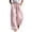 Pink, variant on LUVDA Gingham Wide-Leg Pants for Women Elastic High Waist with Pockets Lightweight Flowy Trousers for Casual & Boho Style