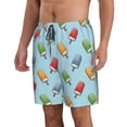 thumbnail image 2 of Logiee Modern Ice Cream Print Mens Swim Trunks Quick Dry Board Shorts,Breathable Hawaii Beach Shorts Swimwear Bathing Suits-Medium, 2 of 6