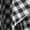 Black, variant on Women'S Retro Plaid Maxi Skirt A Line Pleated Flared Elastic High Waisted Gingham Summer Swing Long Skirt Navy Blue S
