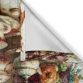 thumbnail image 7 of Ambesonne Tea Time Valance & Curtain 3 Pcs Set, Cottagecore Teapots Print, 55"x45", Sea Green Multicolor, 7 of 7