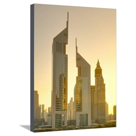  Uae  Dubai Sheikh Zayed Road Emirates  Towers Stretched 