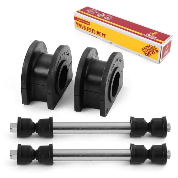 Metrix Premium Chassis Parts - 4 PC L/R Front Sway Bar Stabilizer End Link & Front Stabilizer Bar Bushing Kit Fits 09-10 Chevrolet Silverado 2500 HD, 09-13 GMC Yukon XL 2500, K700539, K80631 K6437