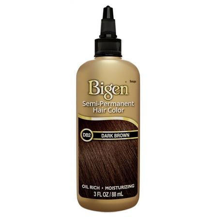 Bigen Semi-Permanent Haircolor #DB2 Dark Brown 3oz (Pack of 2)