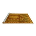 thumbnail image 2 of Ahgly Company Machine Washable Indoor Rectangle Persian Yellow Traditional Area Rugs, 4' x 6', 2 of 4