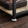 thumbnail image 5 of VECELO Set of 2 End Table with Storage Shelf, 3-Tier Nightstand Sofa Side Table for Bedroom Living Room Hallway Bathroom Kitchen, Gray, 5 of 10