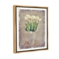 thumbnail image 4 of Stupell Industries Abstract Garden Tulips Botanical & Floral Painting Brown Floater Framed Canvas Art Print Wall Art, 25 x 31, 4 of 10