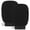 Black, variant on Exfoliating Glove Body Scrubber - Exfoliating Mitt Dead Skin Remover, Shower Face and Body Exfoliator - Korean Style Skin Scrubber Washcloth - Spray and Self Tan Remover, 1 Black with Pink