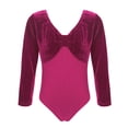 thumbnail image 3 of MSemis Kids Toddler Girls Ballet Latin Dance Gymnastics Leotards, 3 of 4