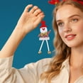 thumbnail image 3 of Festive Hanging Ornament Fabric Decorations for Seasonal Home Celebration Display, 3 of 5