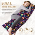 thumbnail image 4 of Body Pillow Cover - Soft Body Pillow Pillowcase, mushroom color Skull Breathable Long Body Pillow Case Cover with Invisible Zipper 20x60in, 4 of 5