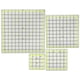 thumbnail image 1 of Ftory Regla para acolchar-4 Piezas Regla para acolchar Patch-Work Prenda a Medida Escala de Pulgadas Ángulo Acrílico Rejilla de Doble Color, 1 of 14