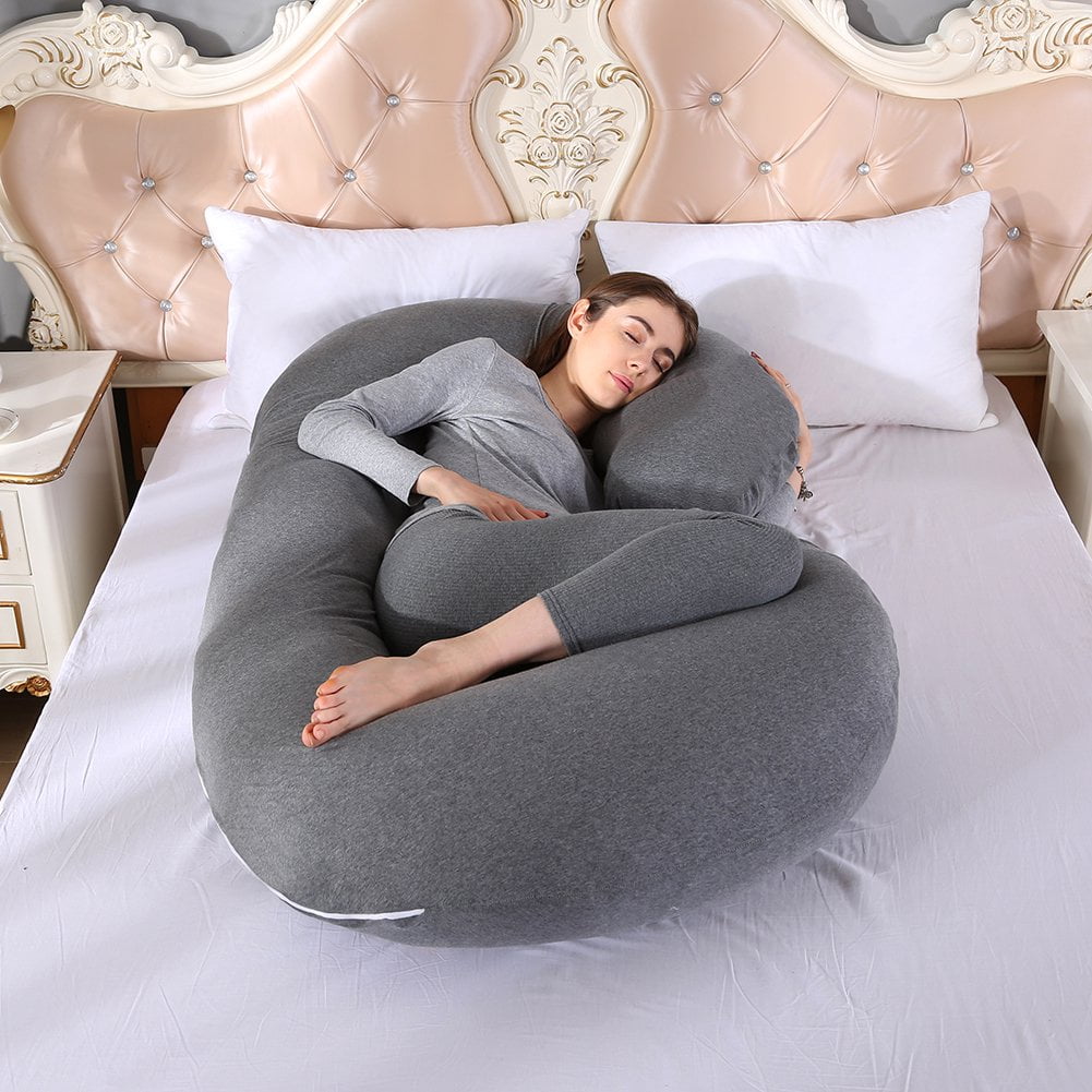CJC Pregnancy Pillow CShaped Maternity Pillow 75*145cm Full Body