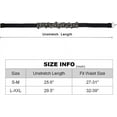 thumbnail image 5 of Zhengup Women Rhinestone Belt Crystal Sparkly Elastic Thin Belts for dressy Lady, 5 of 6