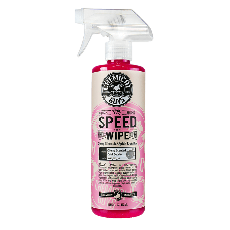 Chemical Guys Speed Wipe Quick Detailer & High Shine Spray Gloss (16Oz.)