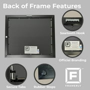 Framerly - ATSU Tassel Diploma Frame In Black Moulding