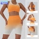 thumbnail image 4 of Ropa de yoga con dopamina, traje de otoño que absorbe la humedad, traje de yoga sin costuras con gradiente de secado rápido para mujer, 4 of 5