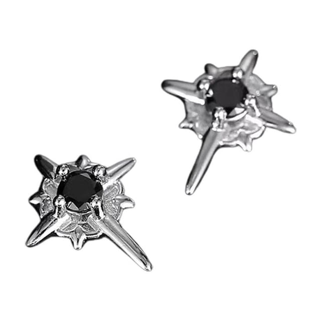 1 par de pendientes con clip magnético sin perforación para unisex en estilo brazalete X яθ J0D2