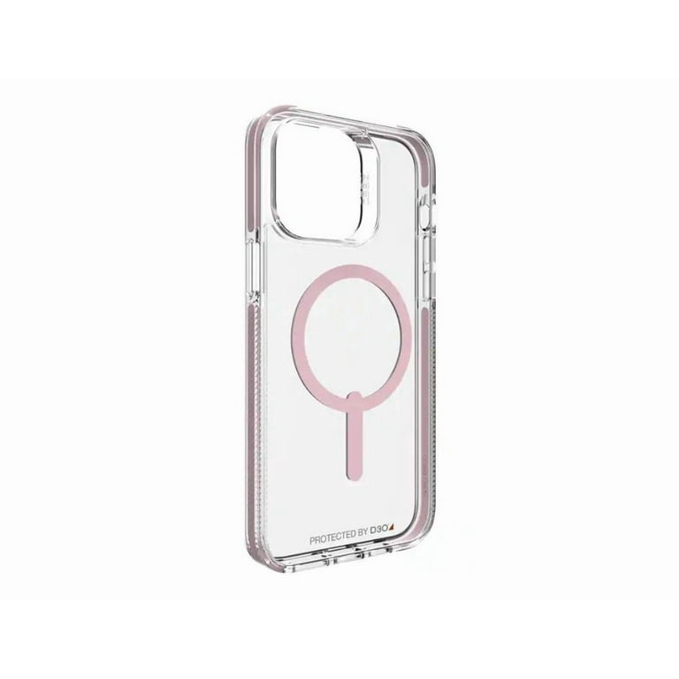 Zagg Piccadilly Snap Case for iPhone 15 Plus - Clear with Pink
