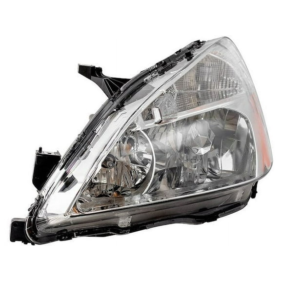 Left Headlight Assembly - Compatible with 2003 - 2007 Honda Accord 2004 2005 2006
