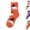 #01 Saffron, variant on Womens Halloween Cute Fuzzy Crew Socks Spooky Soft Warm Fluffy Thick Casual Home Socks for Fall Winter Daily Wear,One Size,Pink