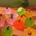 thumbnail image 6 of Papapt 15 Pcs Luminous Mini Pumpkin Fall Resin Pumpkin Bulk Halloween Glow in The Dark Tiny Mini Pumpkin Figures Fall Pumpkin Decoration for Home Table Dollhouse Garden Autumn Party Decor, 6 of 13