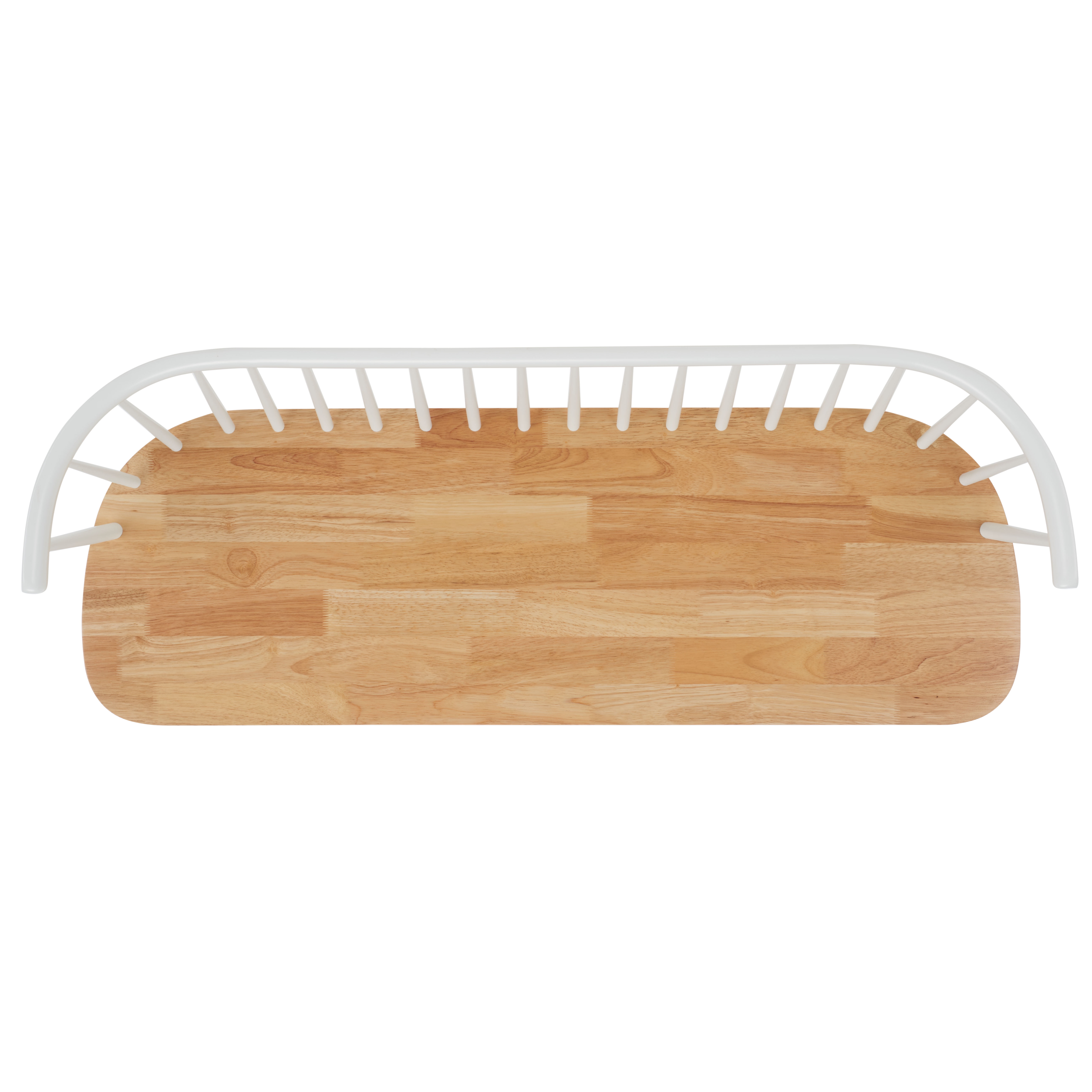 【sachi】WHITE_WOOD_BENCH aXis Bench in White Gloss Laminate Finish - 72 In. - Stock #18
