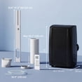 thumbnail image 3 of HOMCOM 12000 BTU AC Unit, Portable Air Conditioner with WiFi Control, Black, 3 of 10