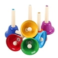 thumbnail image 2 of Dalazy Jouet Musical Poignées Antidérapantes Accessoires d'Instruments de Percussion Cloche Légère 8 Notes Éducation Précoce pour Bébé, 2 of 6