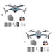 thumbnail image 5 of Bearachild Dron con Control remoto para fotografía aérea, cuadricóptero a prueba de viento, localización GPS, avión plegable, avión de Accesorios para drones aéreos, 5 of 6
