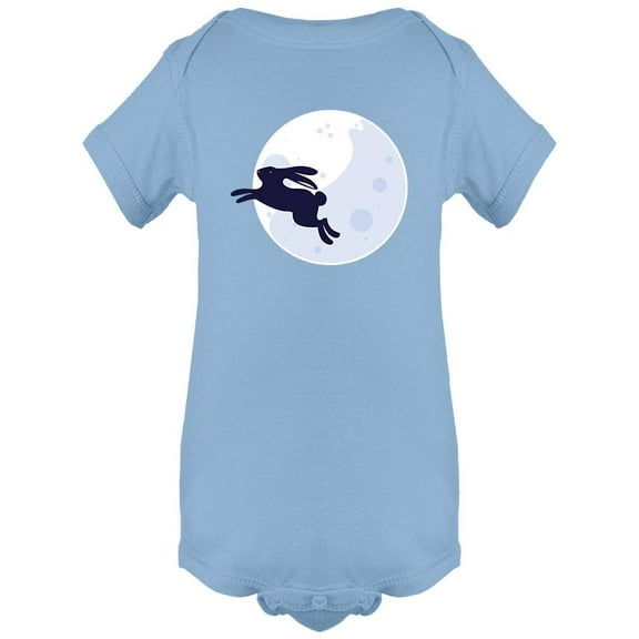 Rabbit Jumping On The Moon Bodysuit Infant -Image by Shutterstock, 24 Months