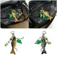 thumbnail image 2 of YongCo Stylish Fish Shaped Keychain Compact Fishing Themed Accessory Sturdy Resin Multiple Hues, 2 of 16
