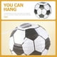 thumbnail image 4 of 3pcs Craft Football Lantern Paper Creative Paper Lantern Hommald Football Lantern Decoración de la fiesta de la linterna, 4 of 5