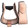 thumbnail image 2 of HILASON Horse Western Saddle Stirrup Leather Stirrups Pair | with Wooden Core Anti-Slip, 2 of 8