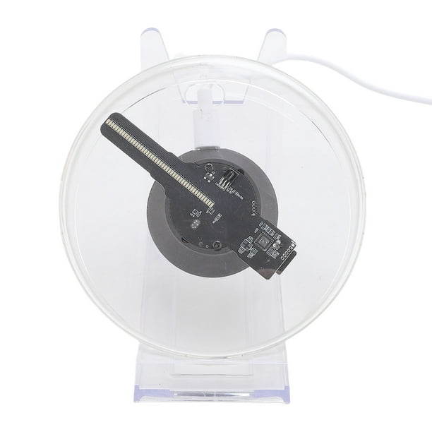 Ventilador De Holograma 3D, Proyector Holográfico 3D Con Control Remoto, Visualización De 170 Con Tarjeta De Memoria De 16 GB Para Espectáculos Navideños En Tiendas