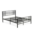 thumbnail image 5 of East West Furniture Tyler Traditional Metal Full Bed Frame in Black, 5 of 7