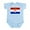 Sky Blue, variant on CafePress - Croatian Flag Infant Bodysuit - Baby Light Bodysuit, Size Newborn - 24 Months