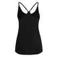 thumbnail image 5 of Rosegal Women's Plus Size Skew Neck Feather Print T-shirt and Cami Top Twinset, 5 of 5