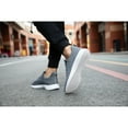 thumbnail image 6 of Men's Walking Shoes Ultra Lightweight Breathable Running Shoes Non Slip Athletic Fashion Sneakers Grey Size 7, 6 of 7