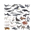 thumbnail image 4 of 30 Piezas Regalo de Animales del Océano Estatuas en Miniatura de Animales Marinos Juguetes Figuras de Animales Marinos para Decoración de Fiesta de, 4 of 8